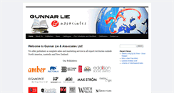 Desktop Screenshot of gunnarlie.com