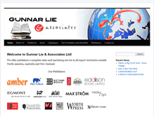 Tablet Screenshot of gunnarlie.com